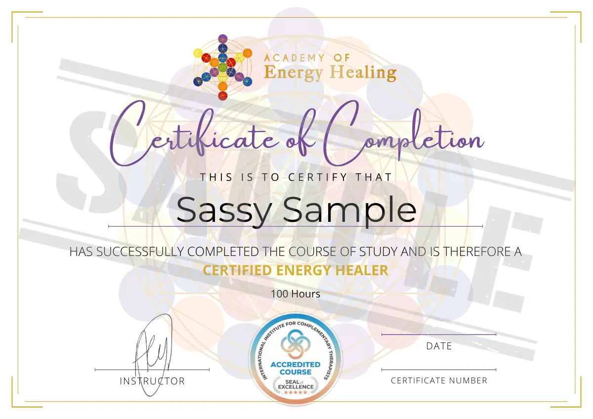 Sample EH Certificate