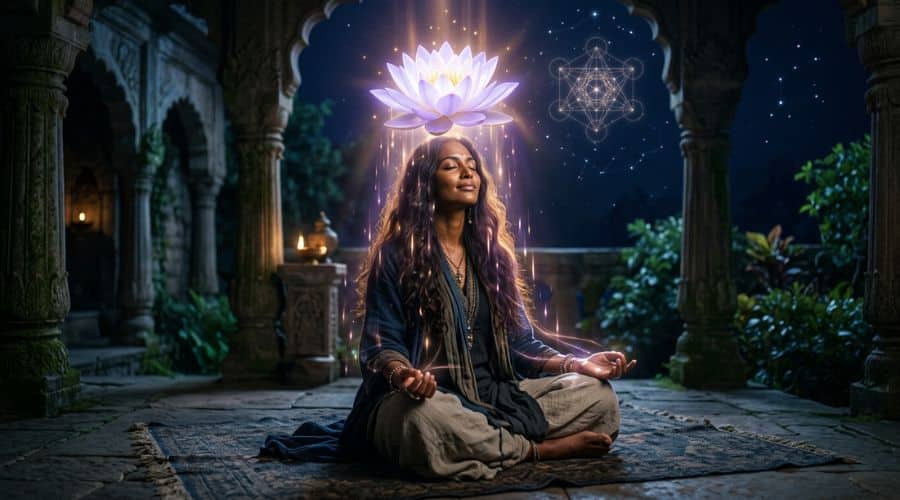 Your Crown Chakra- What It’s Really Storing, What Blocks It, and How to Open It