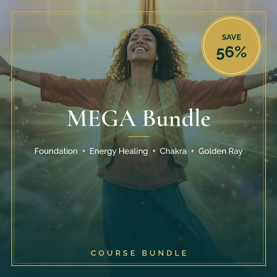 MEGA Bundle: Foundation in Energy Healing + Certificate in Energy Healing + Certificate in Chakra Balancing + Golden Ray Initiations